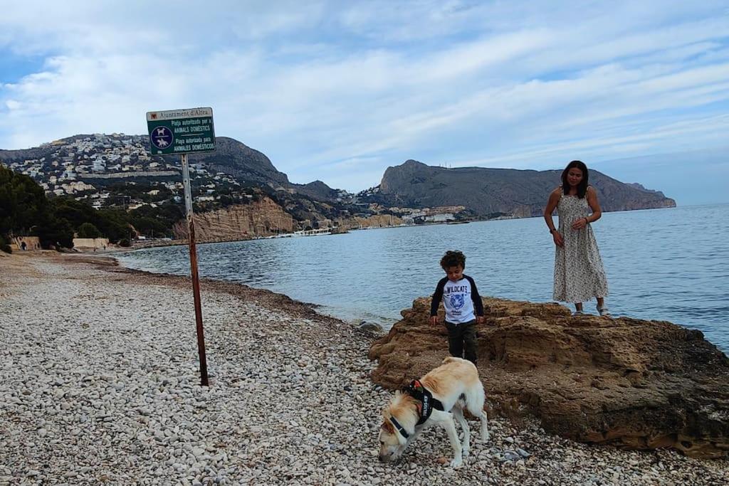 Villa Altea Moderna Vistas Panoramicas Exteriör bild