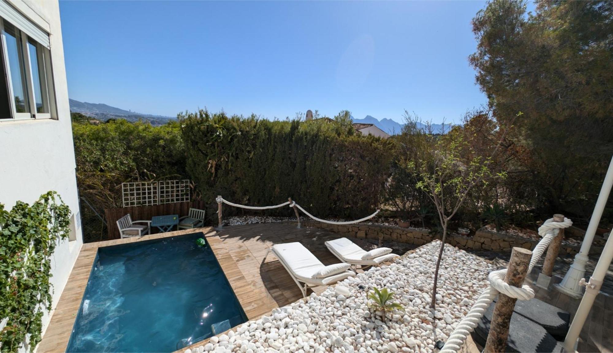 Villa Altea Moderna Vistas Panoramicas Exteriör bild