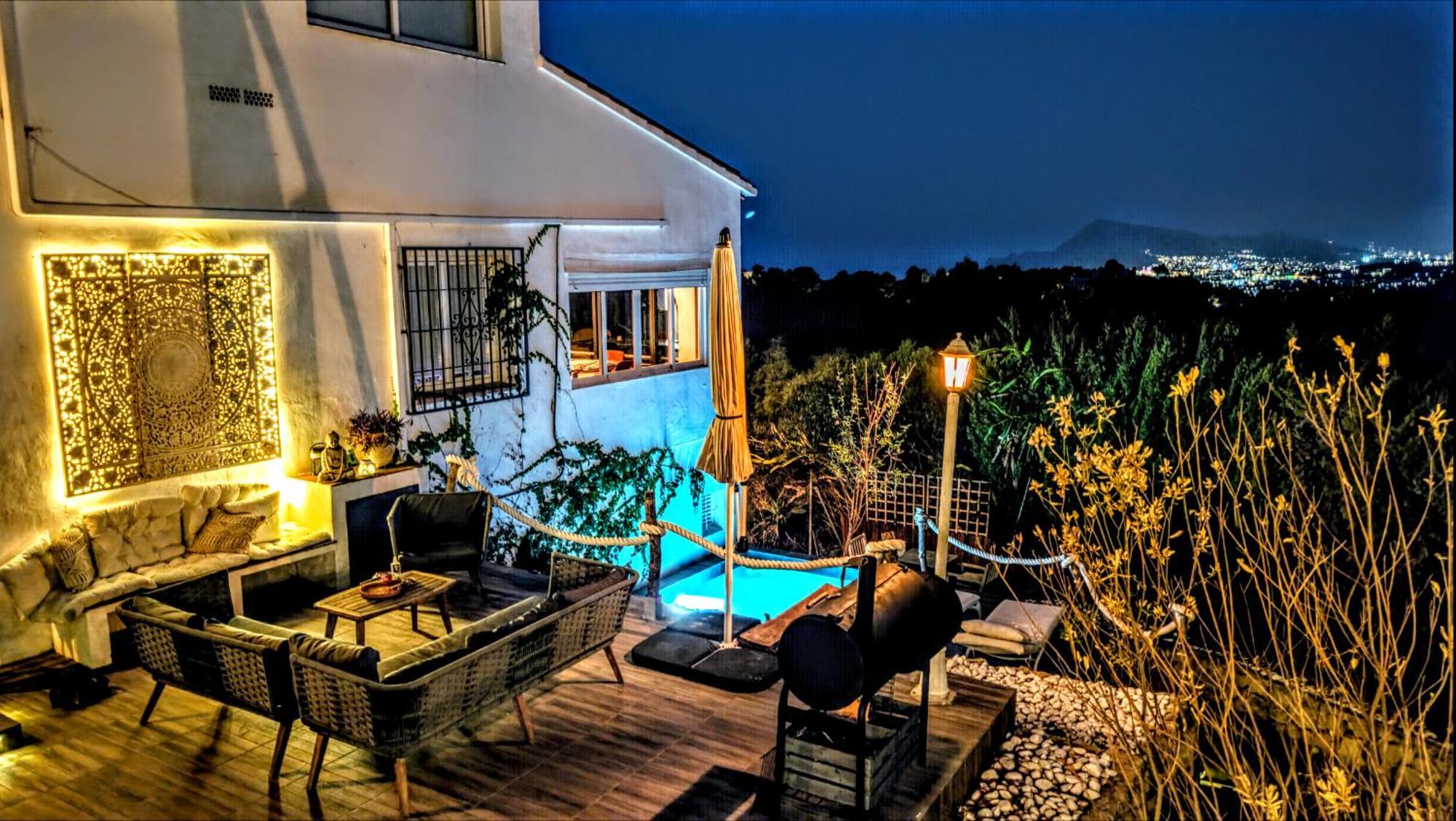 Villa Altea Moderna Vistas Panoramicas Exteriör bild